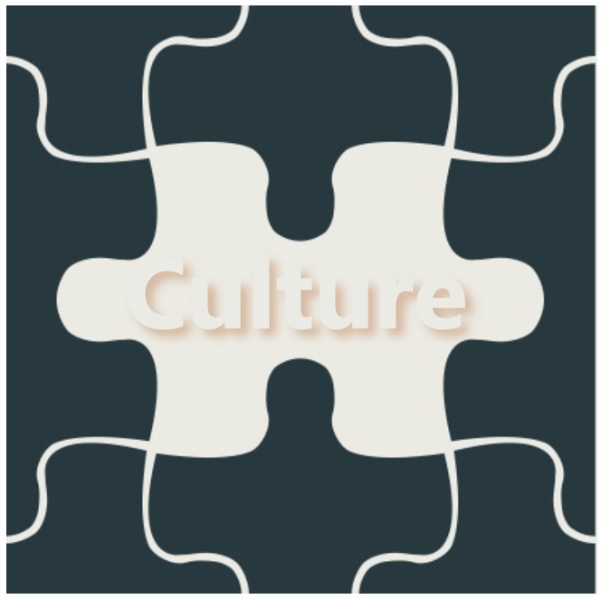 Puzzle piece labeled Culture